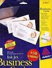 Avery Clean Edge Business Cards, 250 Cards 2 x 3.5, #27881