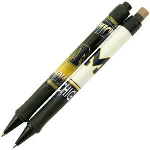   Wolverines Mechanical Pencil & Retractable Pen Set