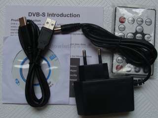 DVB S Digital Satellite TV Tuner Box Play&Record PVR Receiver TV Tuner 