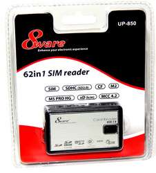 8WARE 62IN1 3G SIM CARD READER SDHC XD USB EXTERNAL NEW  