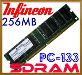 256MB Infineon Dell Sony PC133 SDRAM Desktop Memory RAM  