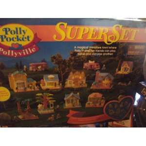  Polly Pocket Pollyville Super Set Toys & Games