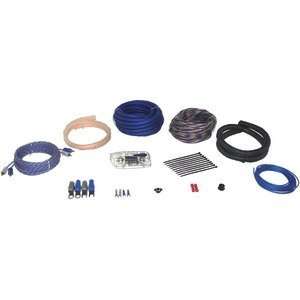com Power Acoustik Akit 2 Amplifier Wiring Kit (2 Gauge) (12 Volt Car 