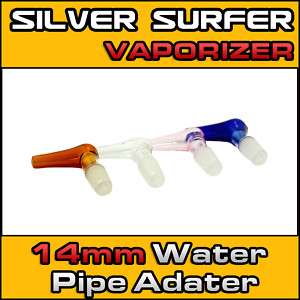 SILVER SURFER VAPORIZER 14MM WATER PIPE ADAPTER NEW  