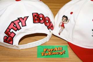 Vintage BETTY BOOP cartoon snapback hat NWT 93  