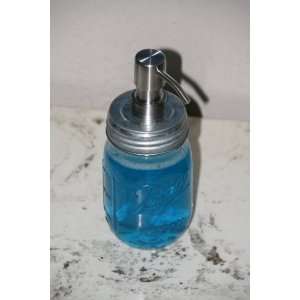   Soap Dispenser with Metal Pump   Ball Mason Jar Foamer Soap Pump Home