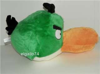 NEW BIG HUGE LICENSED 23 ANGRY BIRDS GREEN TOUCAN BIRD PLUSH DOLL TOY 