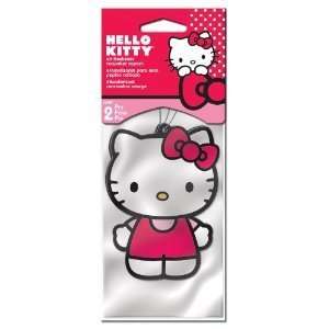  Hello Kitty Air Freshener   Strawberry Scent   2 Pack Automotive