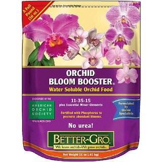   Bulb 8305 Better Gro Orchid Plus Bloom Booster Fertilizer, 16 Ounce