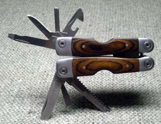 Laser Engraved Personalized Wood Handle Multi Tool  