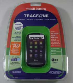 NEW LG800G Touch Screen (Tracfone) LG 800G Cell Phone Dobule Minutes 