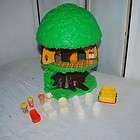 VINTAGE TREE TOTS TREE HOUSE SKY COASTER BOX little people with ACC 