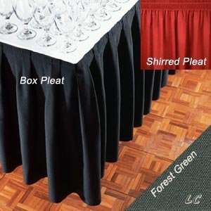   Forest Green Signature Banquet Table Skirts Wholesale