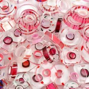  Valentines Slicers Furnace Glass Beads: Arts, Crafts 