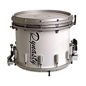   Dynasty DFXT Marching Double Snare Drum (White) Musical Instruments