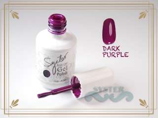   Exclusive SYSTER Nail Art Soak Off Glitter Color UV Gel Polish UV Lamp