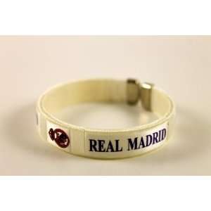  Real Madrid Team Logo Spanish Soccer Bracelet Wristband 
