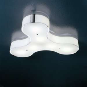  Studio Italia Design Tris 6 Light Wall Fixture / Flush 