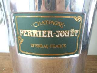 vintage french bucket champagne wine advertising PERRIER JOUET  