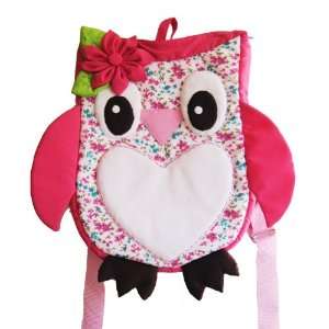    Owl Little Kid Backpack /Insulated Lunch Bag /Handmade Baby