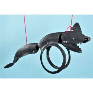    Wildlife Creations Recycled Shark Tire Swing