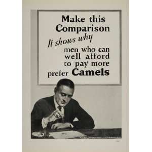  1924 Ad Camel Cigarettes Pack Tobacco R. J. Reynolds 