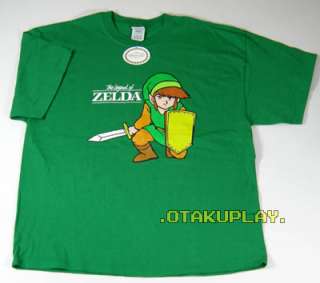 LEGEND OF ZELDA LINK WITH SWORD T Shirt NEW ALL SIZES  