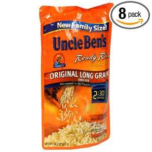 Uncle Bens Original Family Size Ready Rice, Long Grain, 10 Ounce 