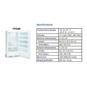   General Purpose Large Capacity Freezer Model#17CAF 