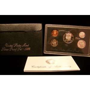  1996 S (U.S.Mint) Silver Proof Coin Set Kennedy++ W/COA 