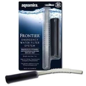   Frontier Emergency Water Filter System Straw