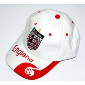 World Cup Soccer Team England ADULT Home SOCCER CAP / SOCCER 