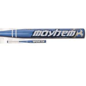  Worth Mayhem Slowpitch Softball Bat, 34/28: Sports 